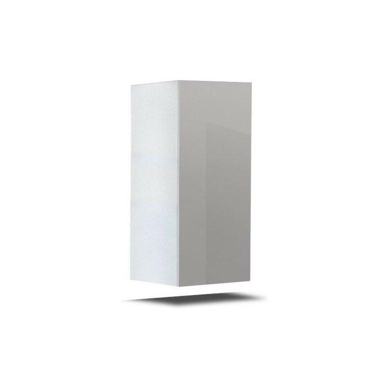 Beyaz Mat ve Parlak Modern TV Ünitesi 276 cm