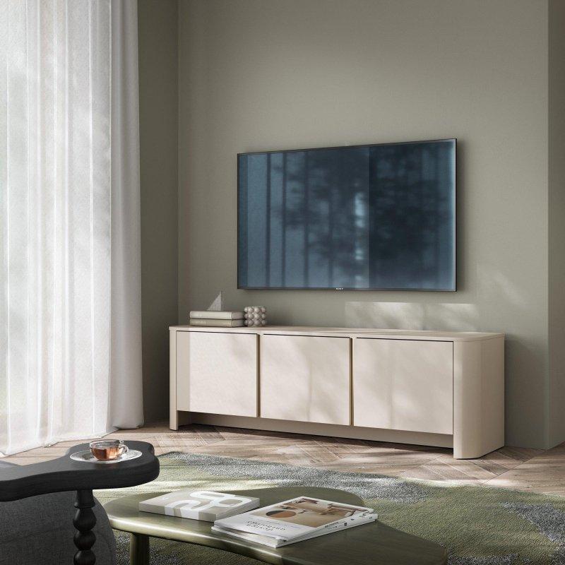 Cashmere Gold Üç Kapılı İskandinav TV Ünitesi 168x52 cm - 78982