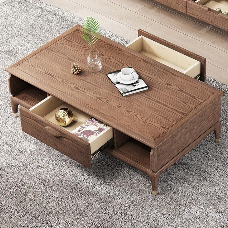 Doğal Kütük Kül Ağacı TV Ünitesi ve Orta Sehpa Takımı - 79564