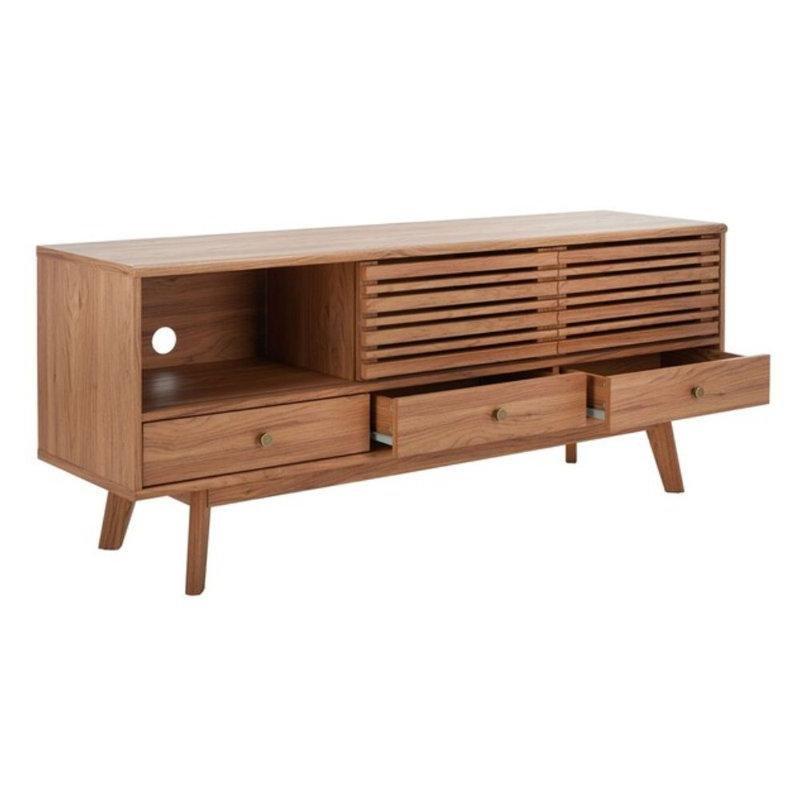 Endüstriyel Ahşap Çekmeceli TV Ünitesi 149x38x60 cm - 78271