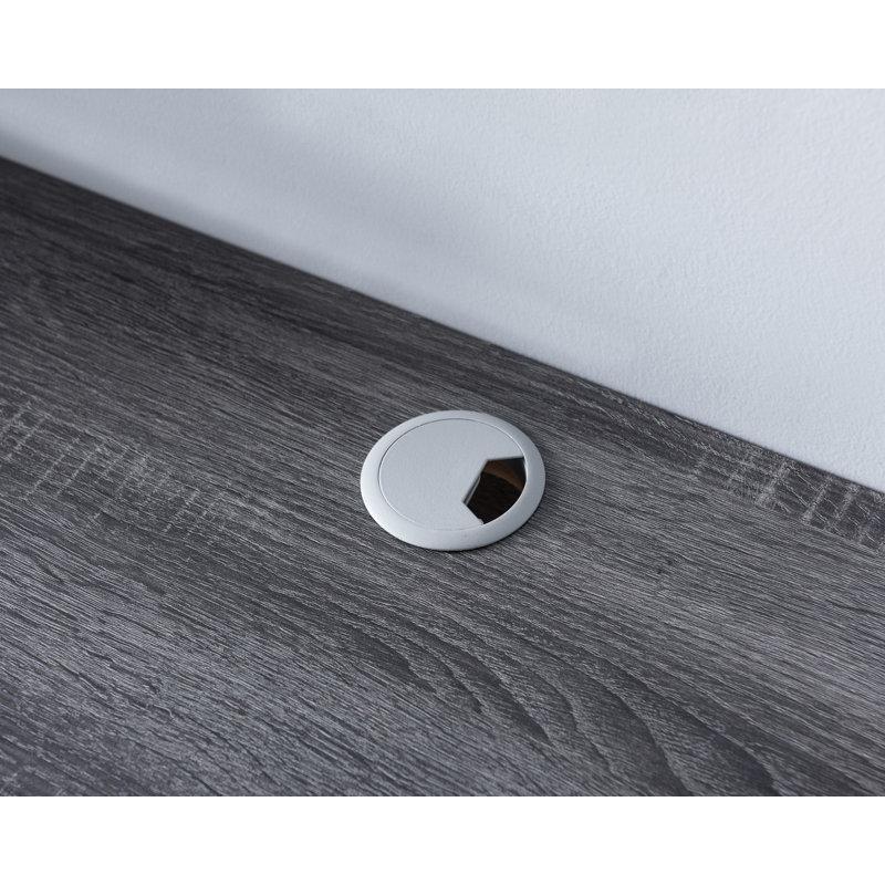 Endüstriyel Ahşap Duvara Monte TV Ünitesi 152cm Gri - 78490