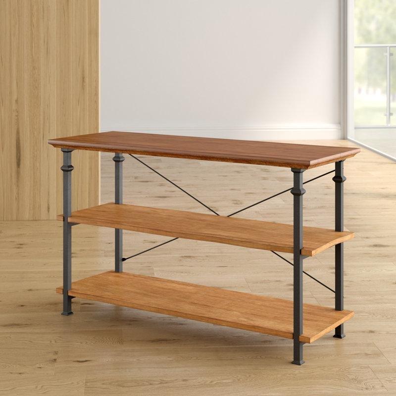Endüstriyel Tarzda Siyah Metal Çerçeveli TV Ünitesi 157x46x76 cm - 78694