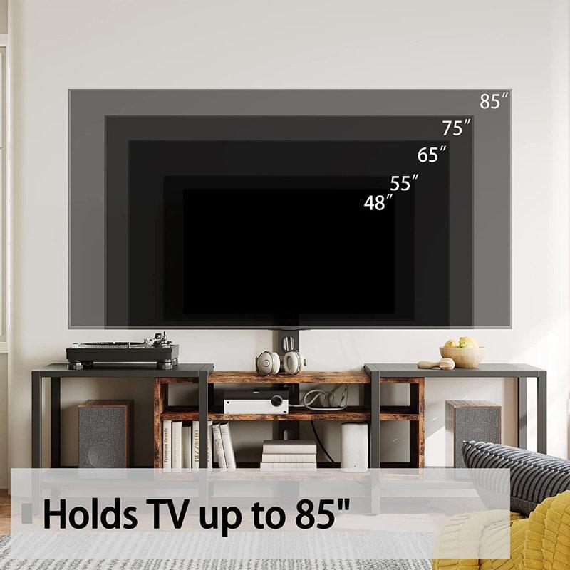 Endüstriyel Tasarımlı Metal TV Ünitesi 200x40x62 cm - 78565