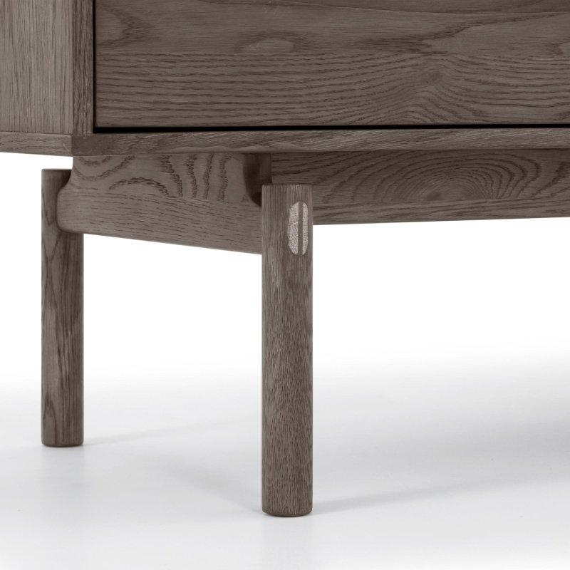 Espresso Kahverengi Meşe Kaplı TV Ünitesi 186x53x45 cm - 78994