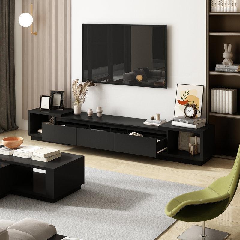 Genişletilebilir Antrasit TV Ünitesi 270 cm
