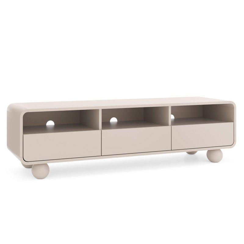 Kaşmir Renkli 160 cm Yuvarlak Köşeli TV Ünitesi - 79048