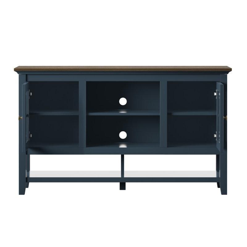 Kıyı Tarzı Mavi TV Ünitesi 137 cm Genişlik - 80119