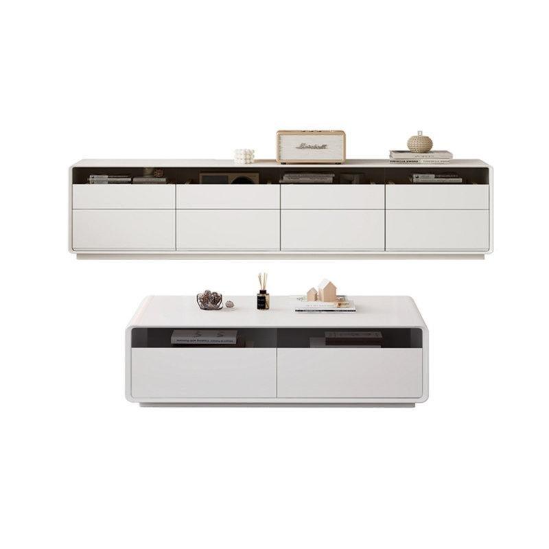 Kutuluk Ahşap TV Ünitesi ve Orta Sehpa Takımı 180x40 cm - 79693