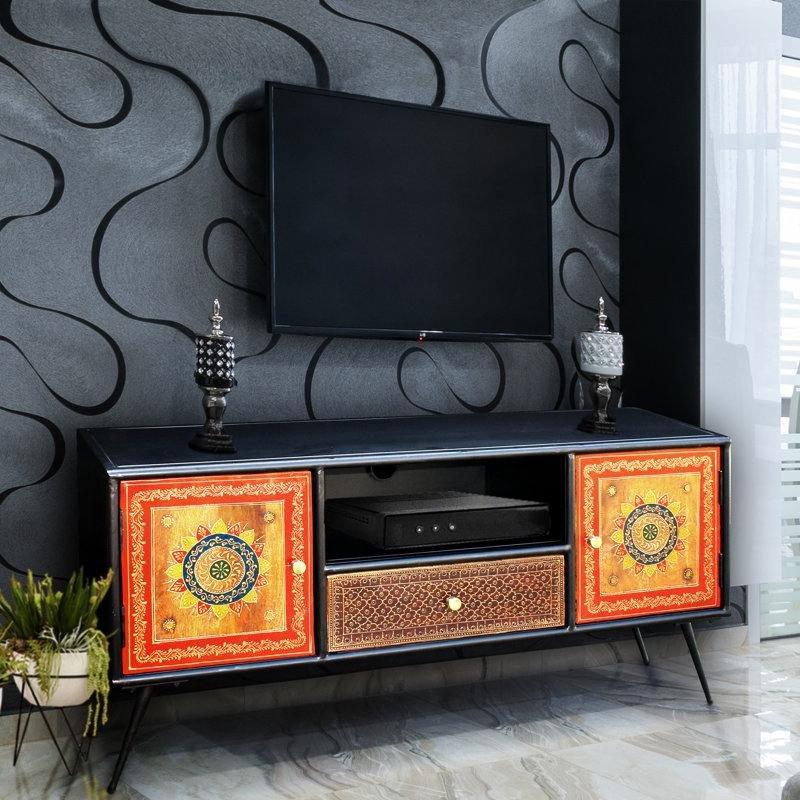 Mango Ağacı Renkli TV Ünitesi 130x43x64 cm - 80368