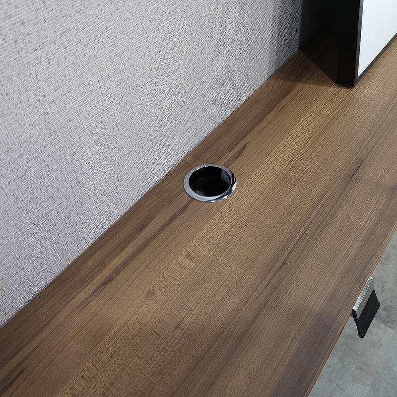 Masif Ahşap Duvara Monte TV Ünitesi 140x24x16 cm - 78475