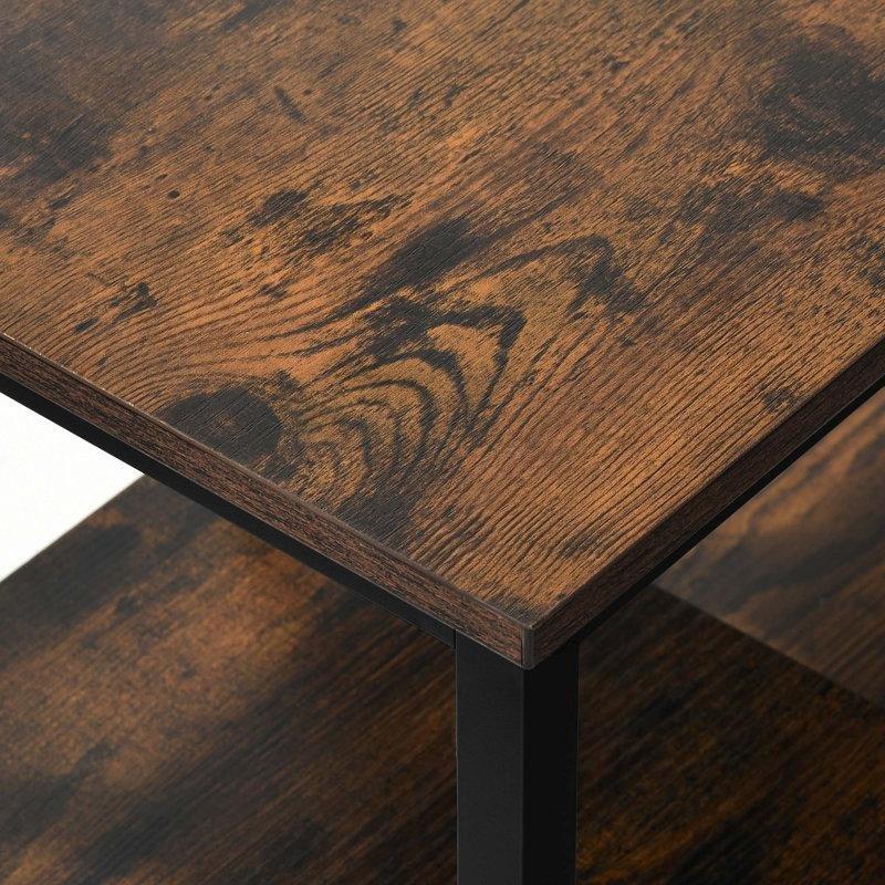 Metal Çerçeveli Endüstriyel Ahşap TV Ünitesi 160x33x55 cm - 78700