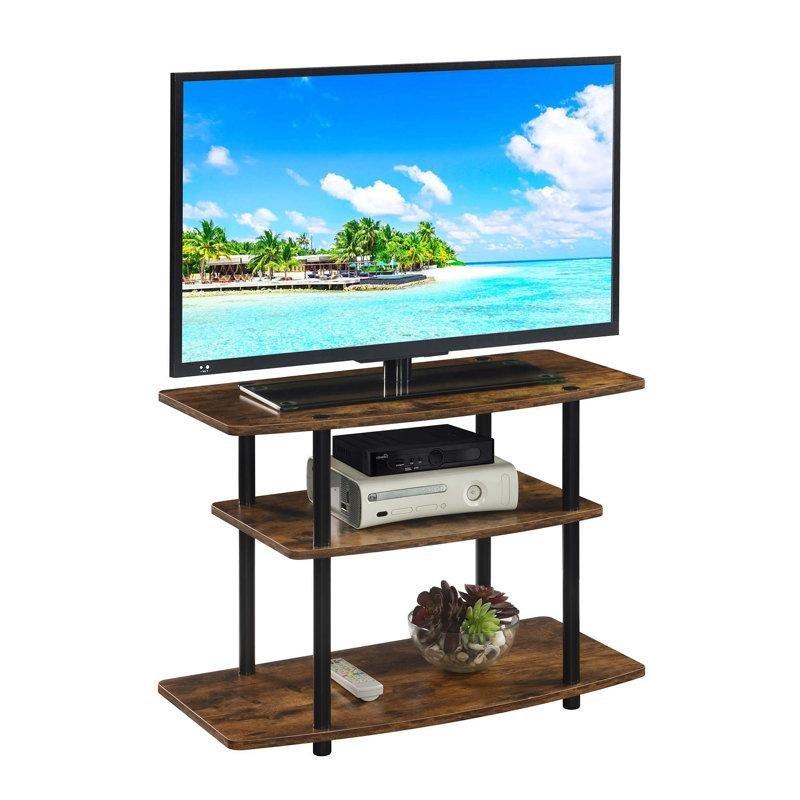 Metal TV Ünitesi 80 cm Açık Tasarımlı Modern Siyah Konsol - 78580