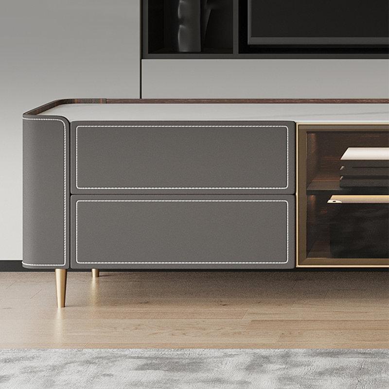 Sintered Taş Üstlü TV Ünitesi ve Orta Sehpa Takımı 200x45 cm - 79513