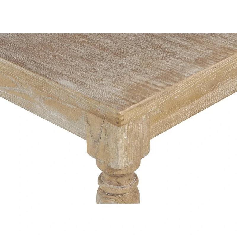 Açık Kahverengi Masif Ahşap Yemek Masası 150 cm - 82447