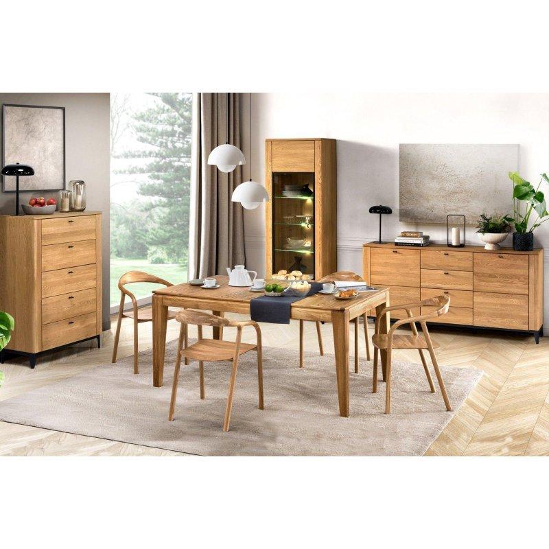 Bal Renginde Meşe Açılır Yemek Masası 160-240 cm - 82969