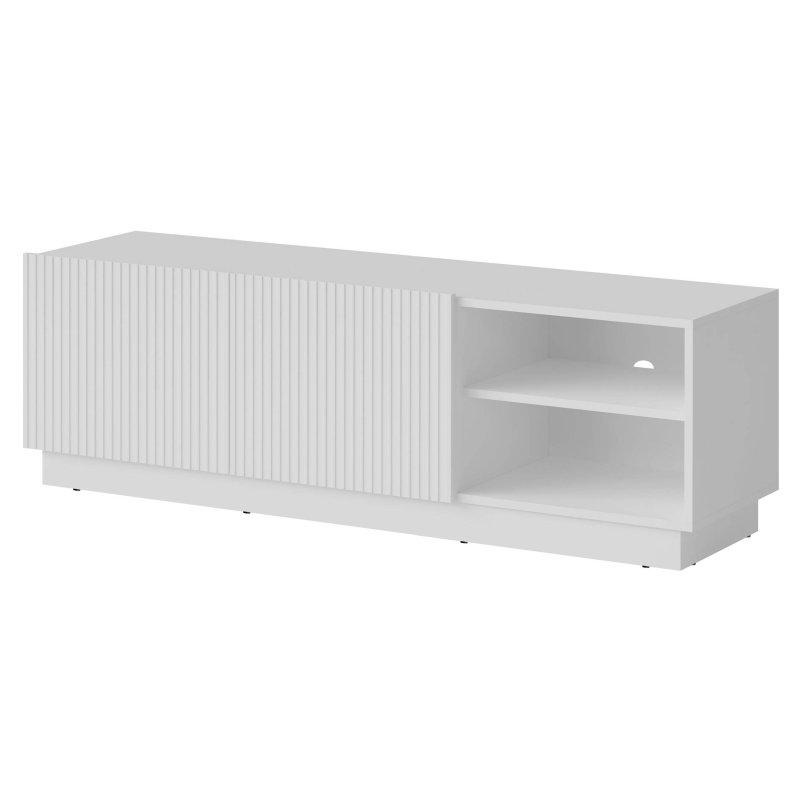 Beyaz Çizgili Tasarımlı 150 cm TV Ünitesi - 80533