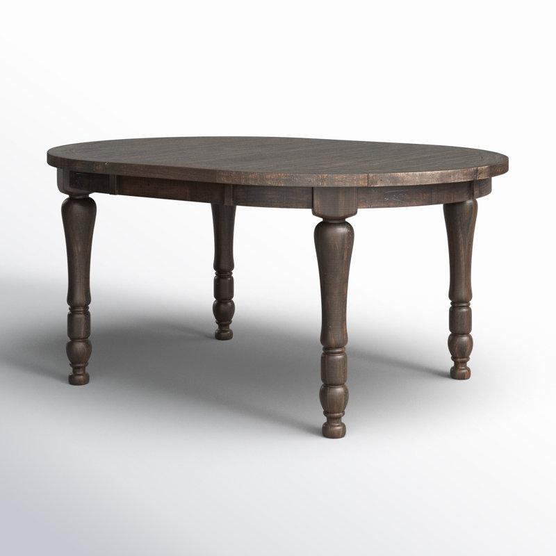 Çam Ağacı Masif Yemek Masası Açılabilir Yuvarlak Tasarım 152 cm - 82480