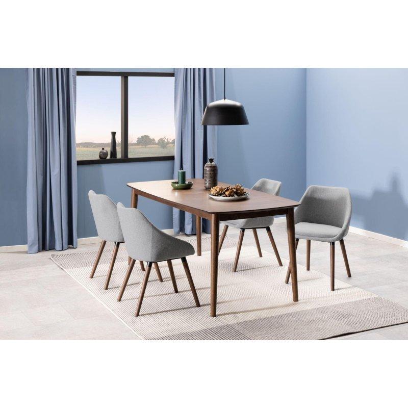 Ceviz Renkli Açılır Yemek Masası 180-219 cm - 82966