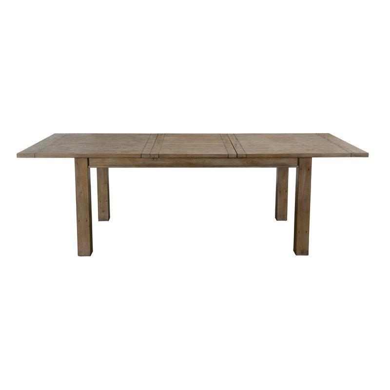 Genişletilebilir Masif Çam Ağacı Yemek Masası 180-240 cm - 82432