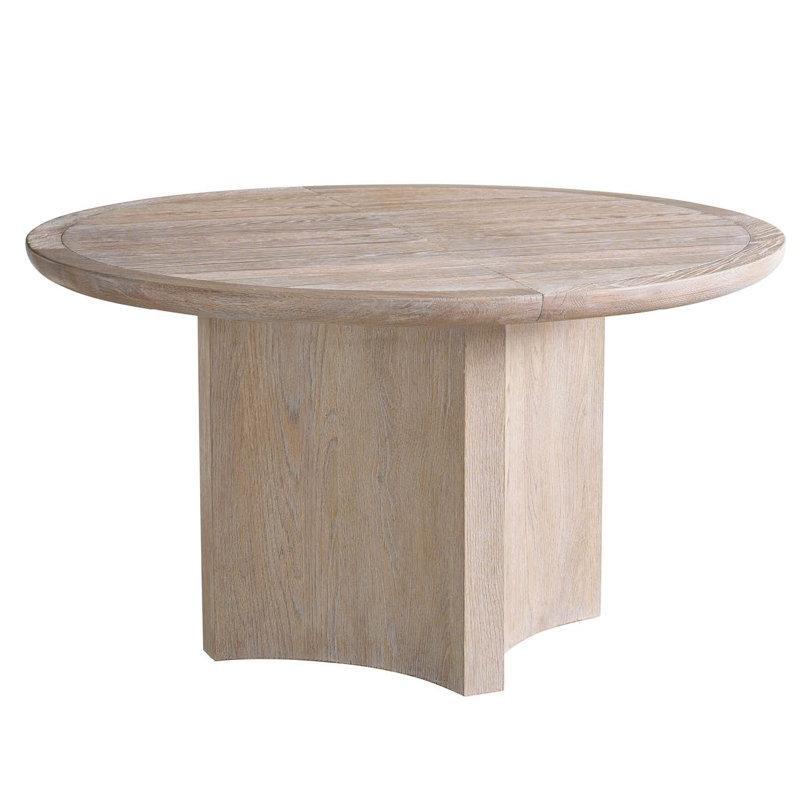 Gri Meşe Açılır Yuvarlak Yemek Masası 54 cm - 82363