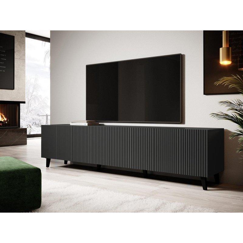 Gri Renkli 201 cm Genişliğinde TV Ünitesi - 80737