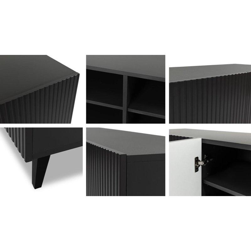 Gri Renkli 201 cm Genişliğinde TV Ünitesi - 80737