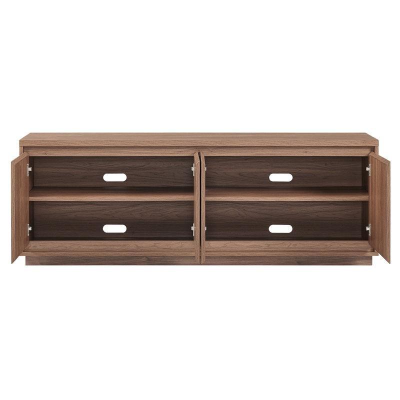 Kahverengi Endüstriyel Ahşap TV Konsolu 173x40x61 cm - 80881