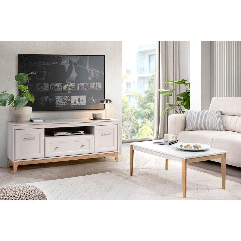 Krem Renkli Doğal Meşe TV Ünitesi 179x61.5 cm - 82108
