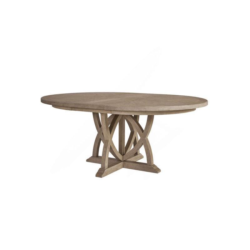 Kum Rengi Açılır Yuvarlak Yemek Masası 137 cm - 82360