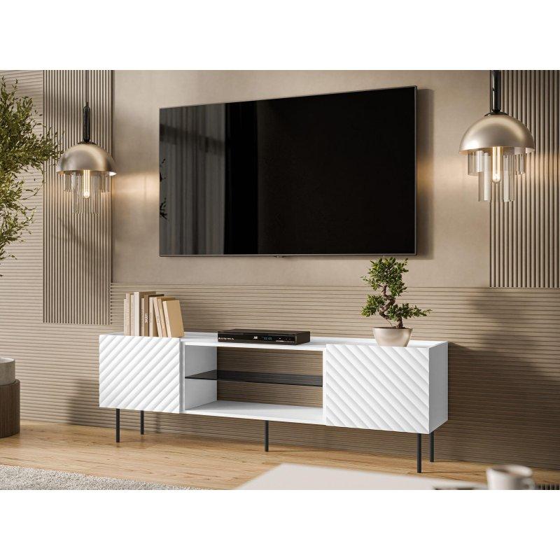 Lucca Beyaz 181 cm TV Ünitesi Açık Raflı Tasarım - 80602