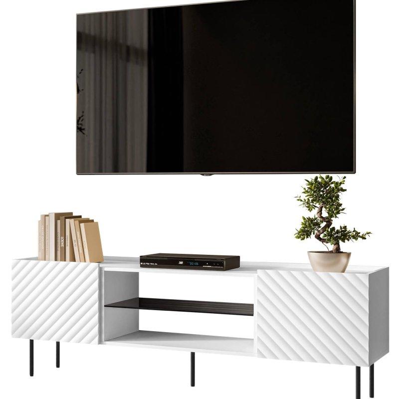 Lucca Beyaz 181 cm TV Ünitesi Açık Raflı Tasarım - 80602