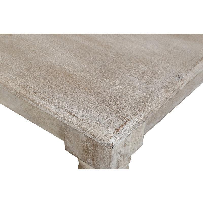 Masif Mango Ahşap Dikdörtgen Yemek Masası 213 cm - 82426