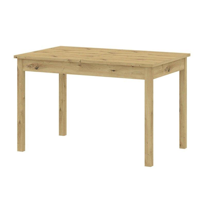 Meşe Zanaatkar Rengi Açılır Yemek Masası 120-160x80 cm - 82993