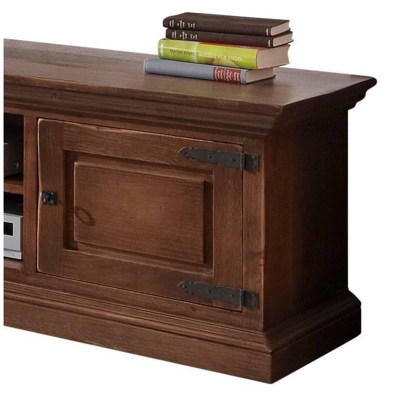 Panya Masif Çam Ahşap 300x214 cm Vitrinli TV Ünitesi - 81802