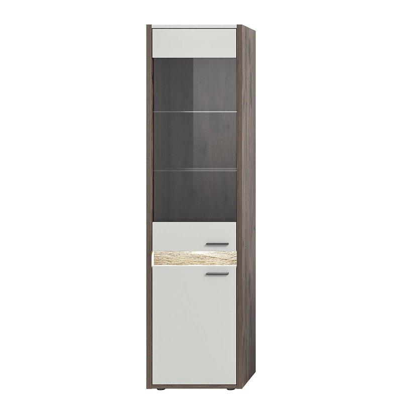 Üç Parçalı Beyaz ve Nox Dekorlu TV Ünitesi 319x197 cm - 81838