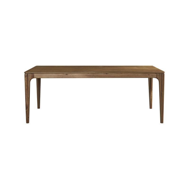 Açık Ceviz Rengi Akasya Ahşap Yemek Masası 200x95 cm - 85930
