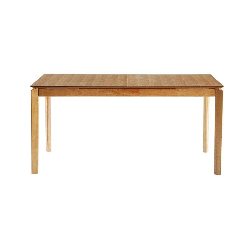 Açık Ceviz Renginde Uzatılabilir Dikdörtgen Yemek Masası 160-210 cm - 87148