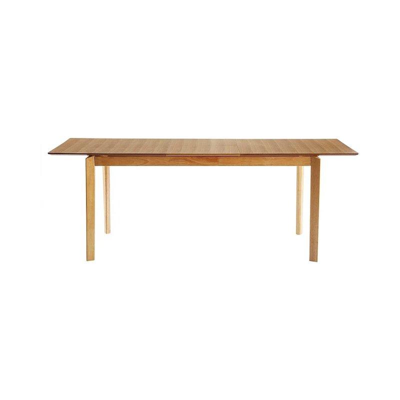 Açık Ceviz Renginde Uzatılabilir Dikdörtgen Yemek Masası 160-210 cm - 87148