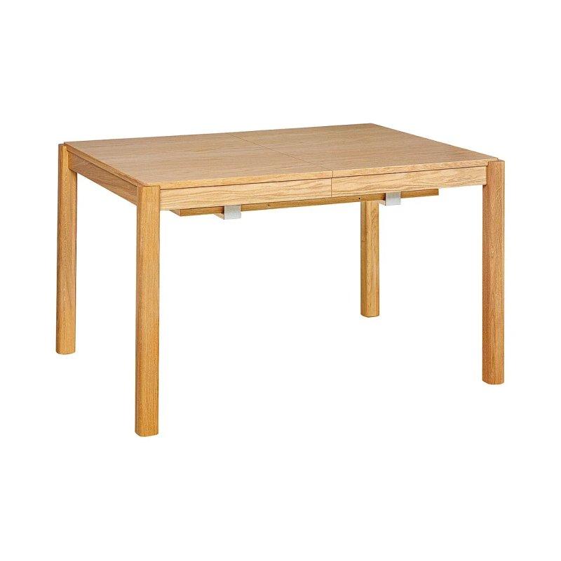 Açık Meşe Rengi Entegre Uzatmalı Dikdörtgen Yemek Masası 125-238 cm - 87142
