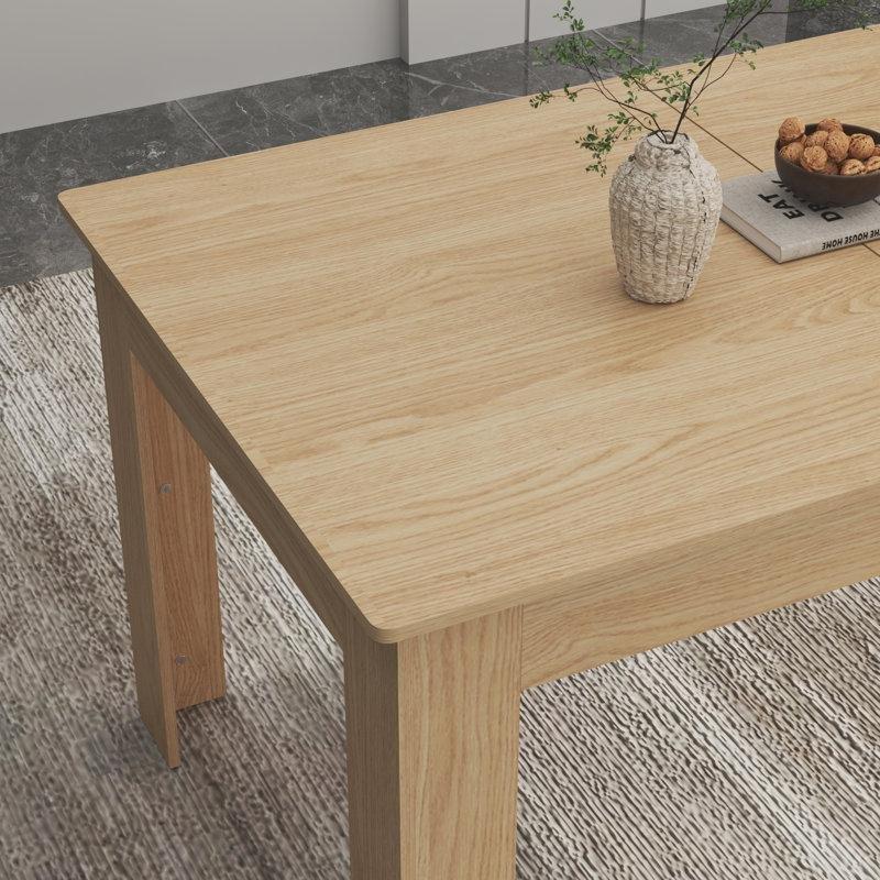 Açılır Kapanır Doğal Çam Ağacı 8 Kişilik Yemek Masası 140-220 cm - 84226