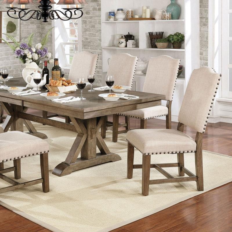 Açılır Mekanizmalı Açık Kahverengi Masif Ahşap Country Yemek Masası ve 8 Sandalye Seti - 86059