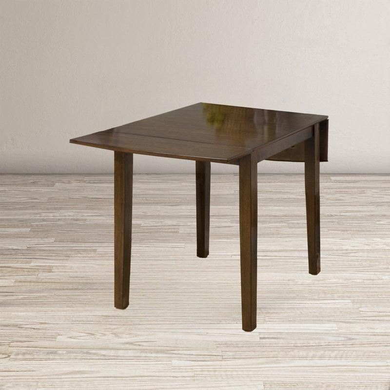 Açılır Yapraklı Masif Ahşap Katlanır Yemek Masası 76x122 cm Taylor Kiraz - 87742