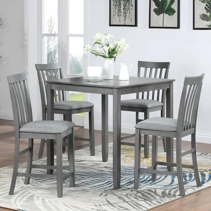 Akasya Ahşap Kare Yemek Masası 88x88 cm 4 Kişilik - 87574