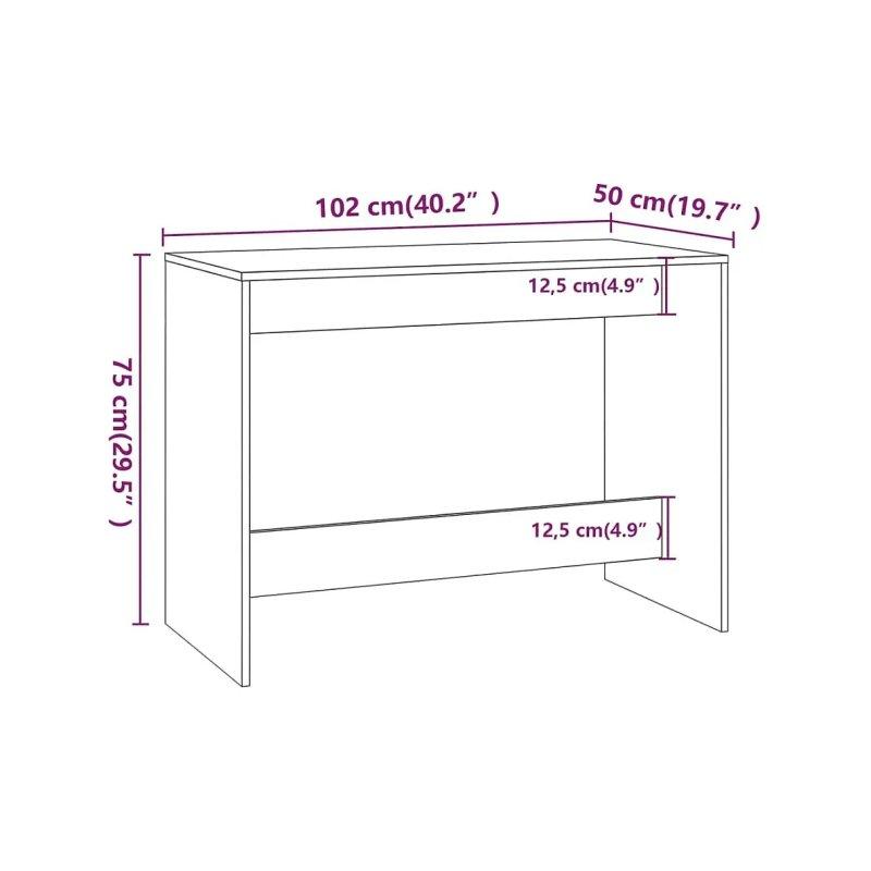 Beyaz Parlak Endüstriyel Ahşap Mutfak Masası 102x50x75 cm Benchli Takım - 88582