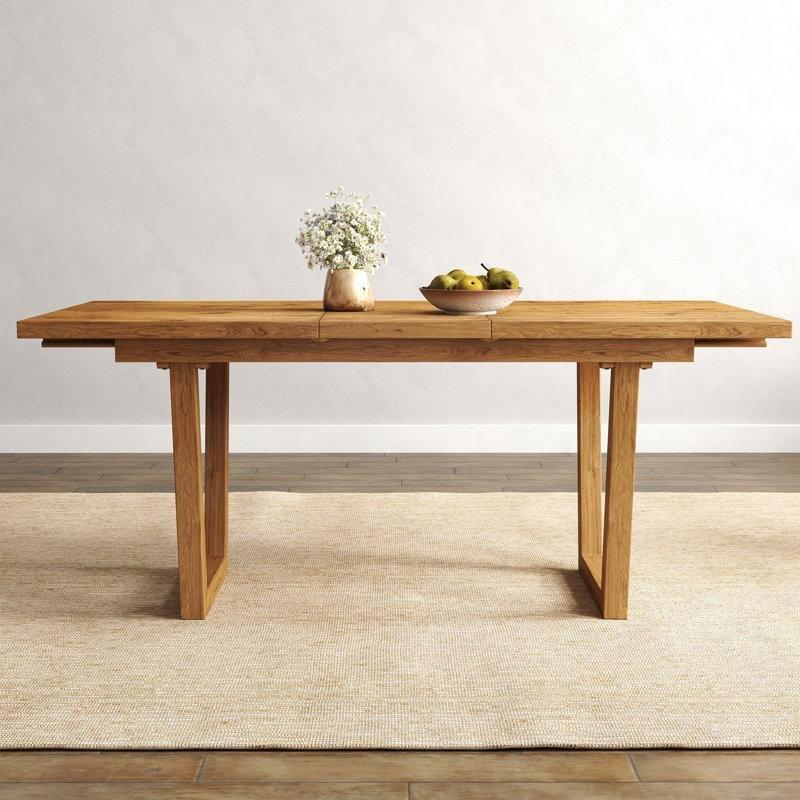 Çam Ahşap Açılır Yemek Masası Kırsal Tasarımlı 180 cm - 83560