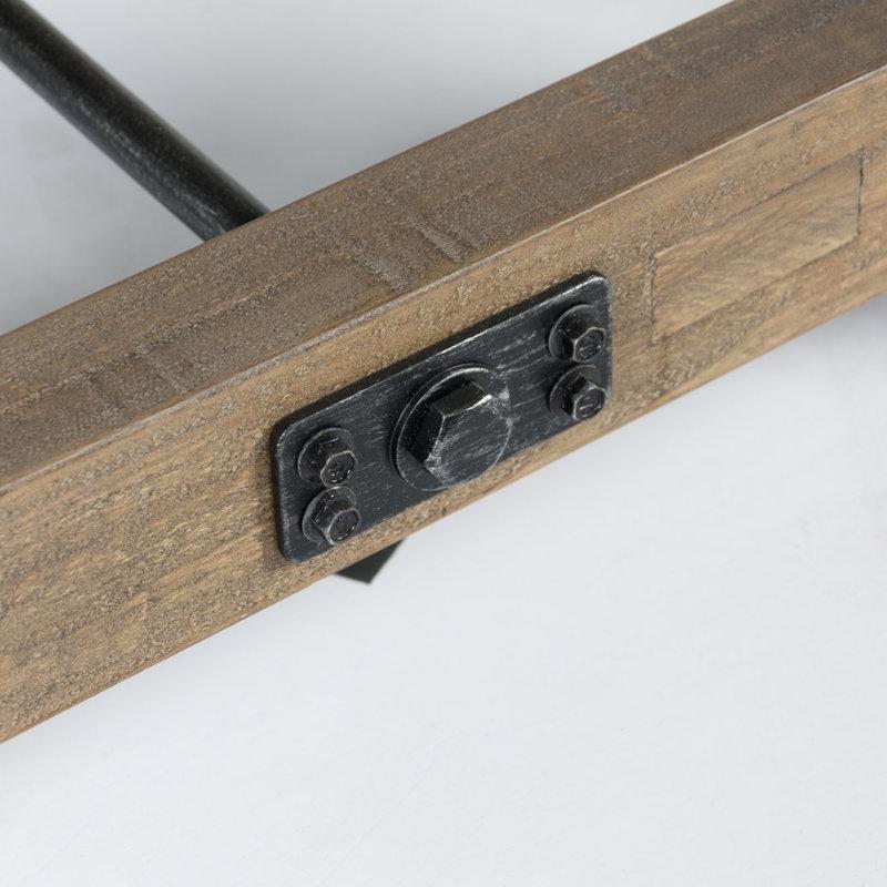 Çam Ahşap Yemek Masası Bench 188x46x45 cm Eğimli Bacaklı - 88366