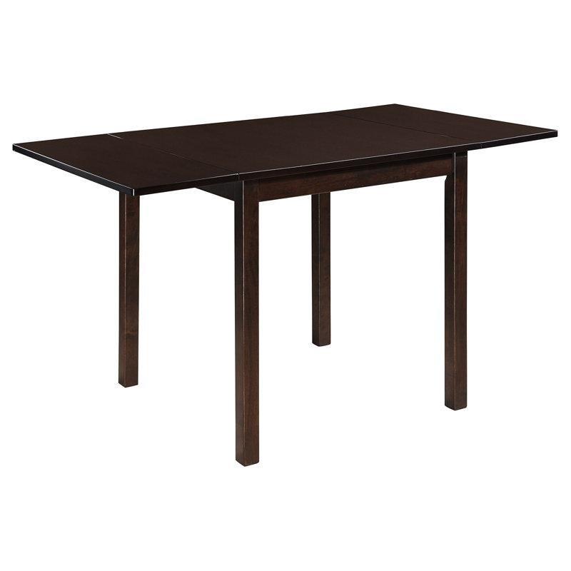 Cappuccino Rengi Endüstriyel Ahşap 132 cm Katlanır Yemek Masası - 87754