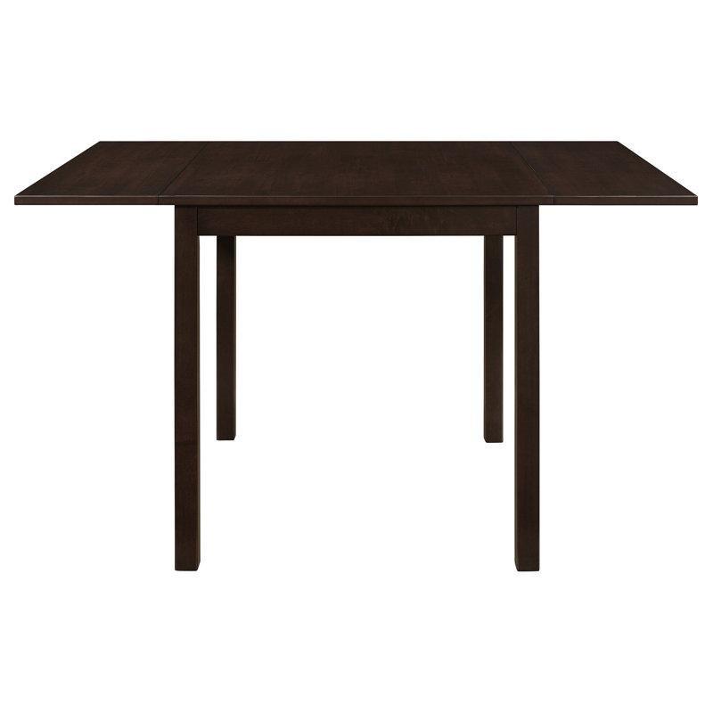 Cappuccino Rengi Endüstriyel Ahşap 132 cm Katlanır Yemek Masası - 87754