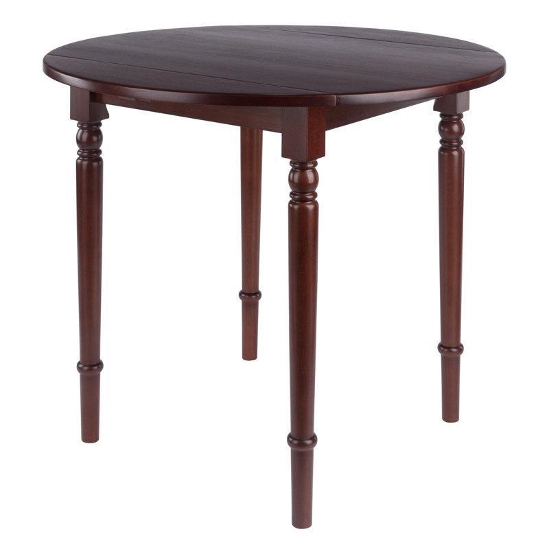 Ceviz Rengi Dönerli Yemek Masası 91 cm Çapında - 87778