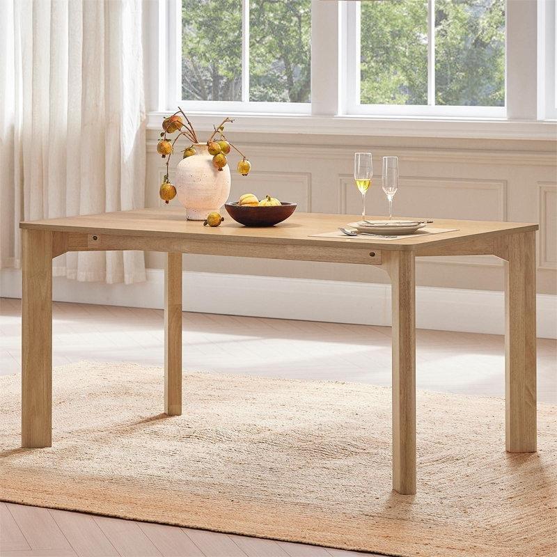 Ceviz Rengi Endüstriyel Ahşap 150 cm Yemek Masası - 87244